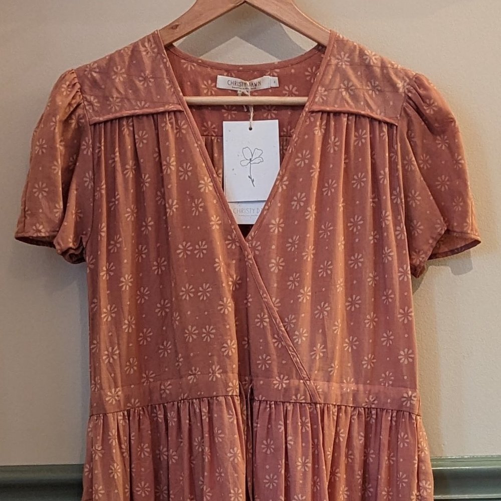 Christy Dawn Mauve Daisy Field - Dawn Dress